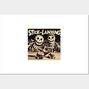 Stick The Landing Posters and Art